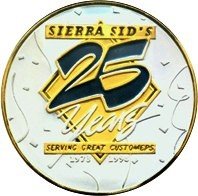1 pound .999 Sierra Sids 25th Anniv rev.